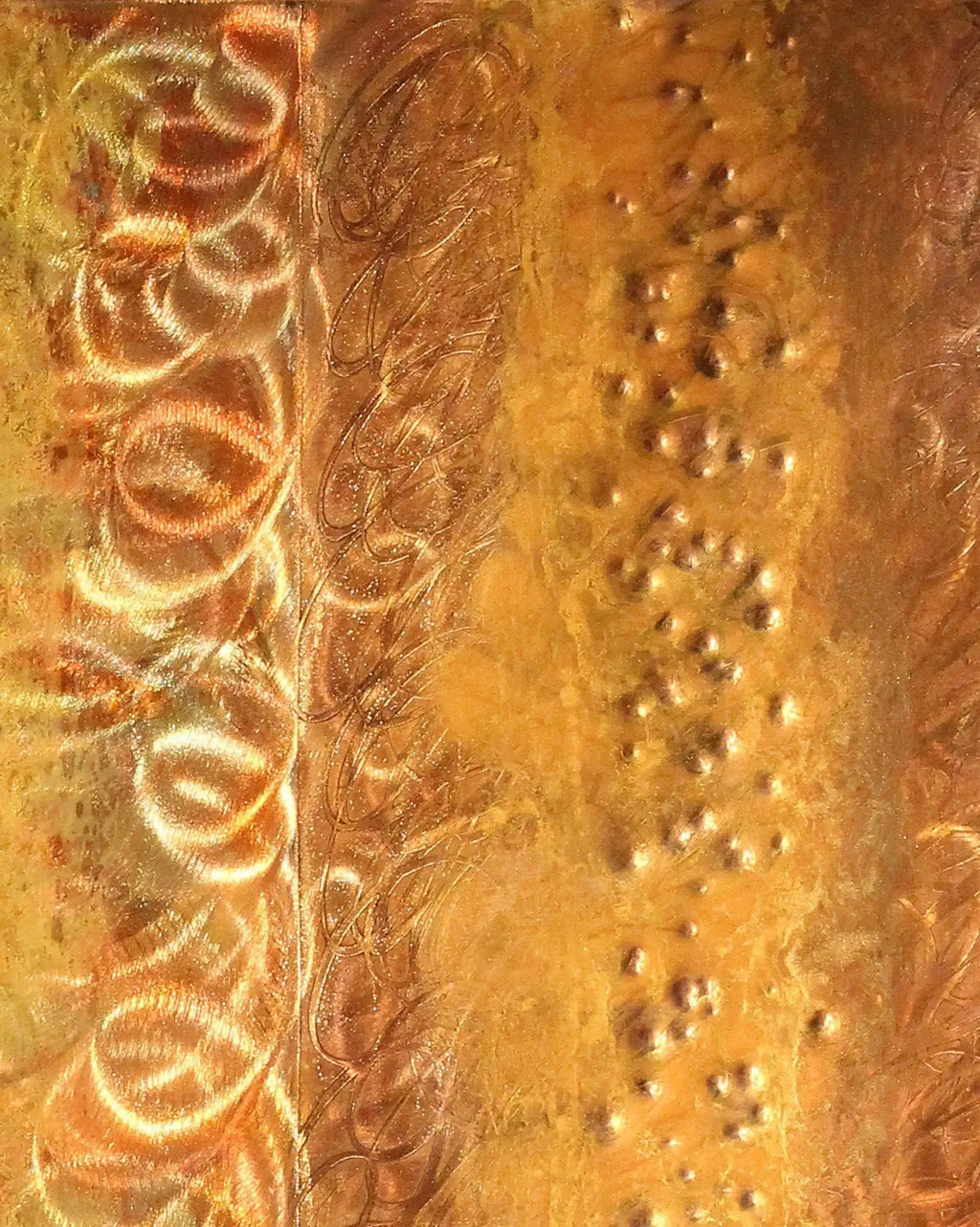 Copper Earth - SOLD by artist Ken Rausch - Wyecliffe Galleries