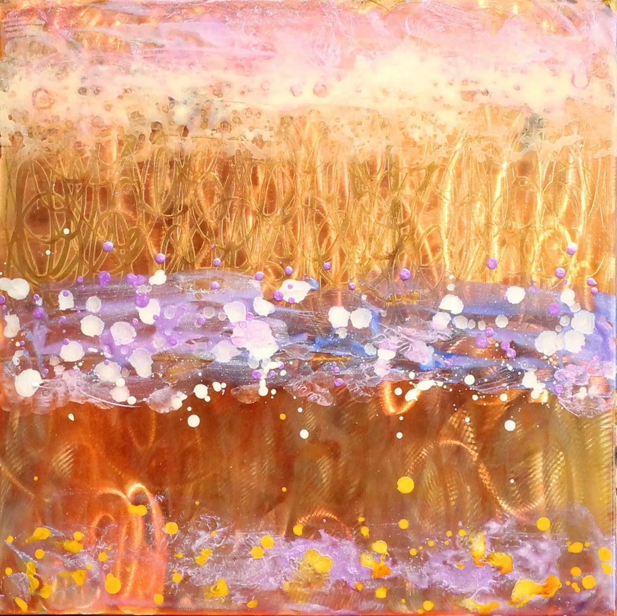 Copper Glow III - SOLD by artist Ken Rausch - Wyecliffe Galleries