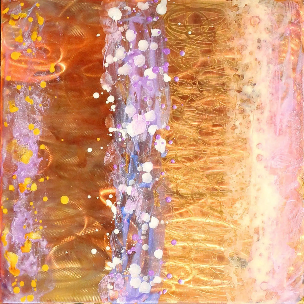 Copper Glow III - SOLD by artist Ken Rausch - Wyecliffe Galleries