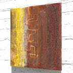 Copper Glow IX - Original - SOLD by artist Ken Rausch - Wyecliffe Galleries