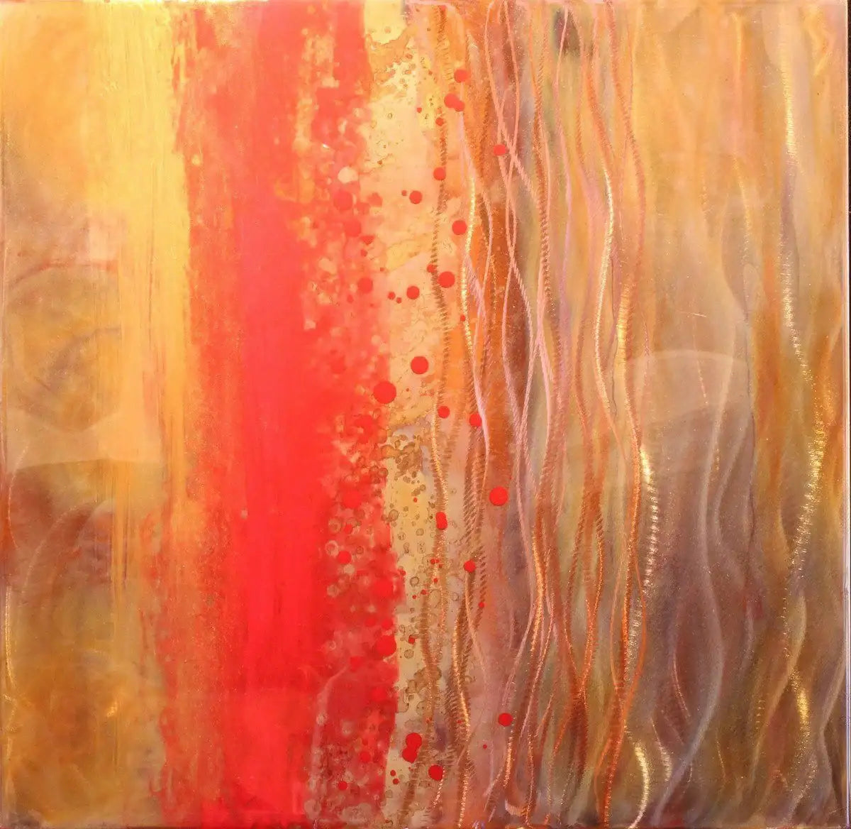 Copper Glow V - SOLD by artist Ken Rausch - Wyecliffe Galleries