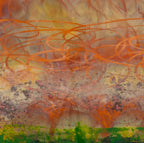 Copper Glow VI - Original - SOLD by artist Ken Rausch - Wyecliffe Galleries