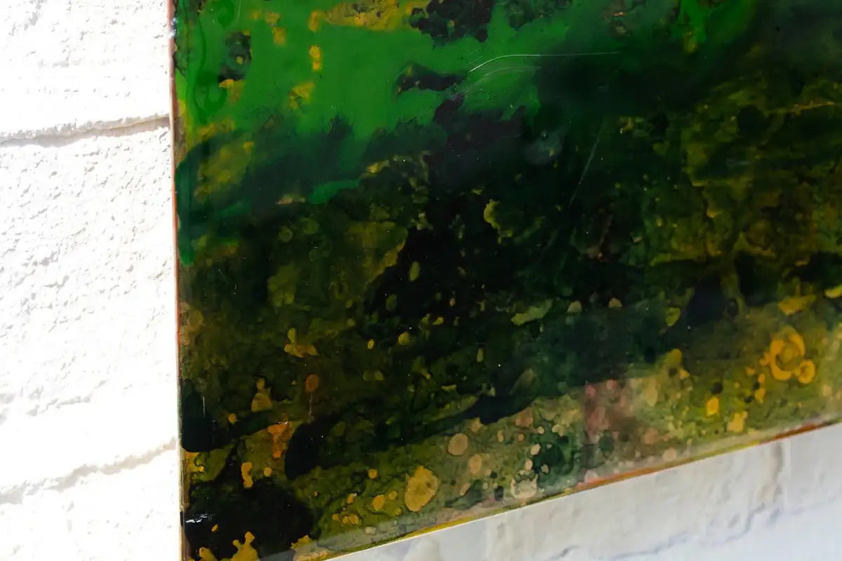 Copper Glow VI - Original - SOLD by artist Ken Rausch - Wyecliffe Galleries