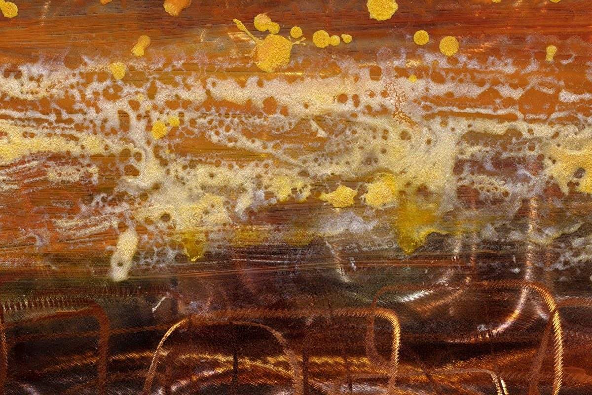 Copper Glow VII - SOLD by artist Ken Rausch - Wyecliffe Galleries