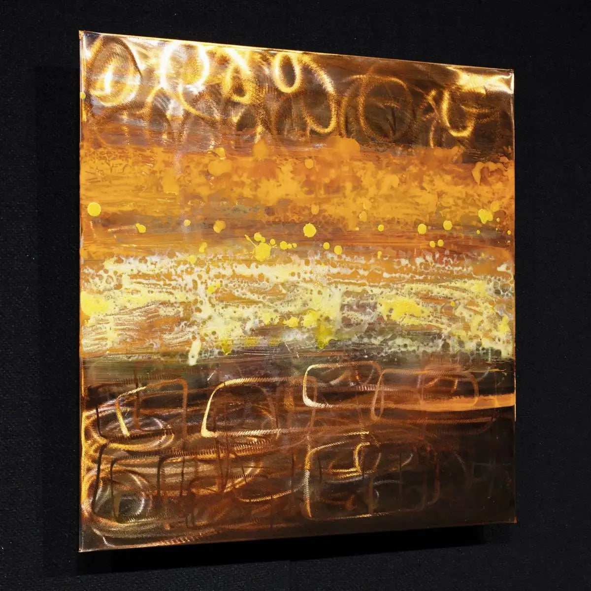 Copper Glow VII - SOLD by artist Ken Rausch - Wyecliffe Galleries