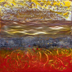 Copper Glow X - Original - SOLD by artist Ken Rausch - Wyecliffe Galleries