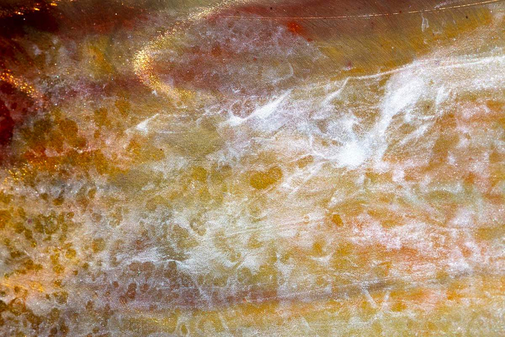 Copper Landscape I - Original - SOLD by artist Ken Rausch - Wyecliffe Galleries