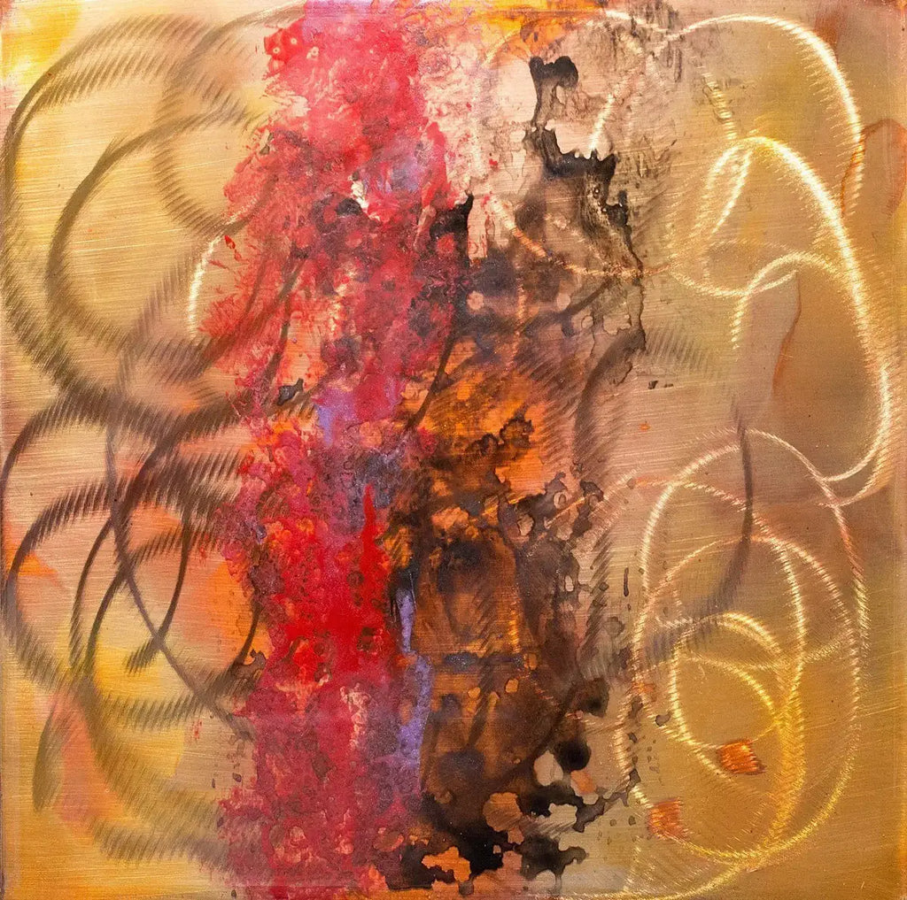 Cuprum IX - SOLD by artist Ken Rausch - Wyecliffe Galleries
