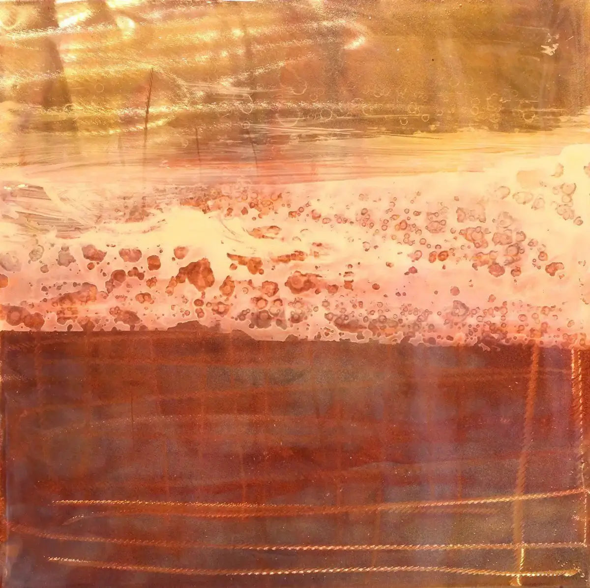 Cuprum XII - SOLD by artist Ken Rausch - Wyecliffe Galleries