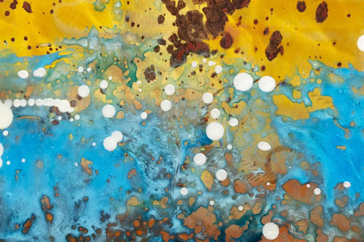 Cuprum XIV - Original - SOLD by artist Ken Rausch - Wyecliffe Galleries