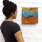 Cuprum XIV - Original - SOLD by artist Ken Rausch - Wyecliffe Galleries