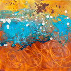 Cuprum XIV - Original - SOLD by artist Ken Rausch - Wyecliffe Galleries