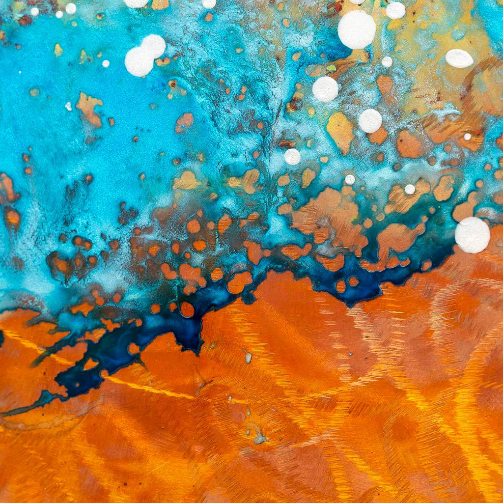 Cuprum XIV - Original - SOLD by artist Ken Rausch - Wyecliffe Galleries