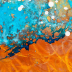 Cuprum XIV - Original - SOLD by artist Ken Rausch - Wyecliffe Galleries