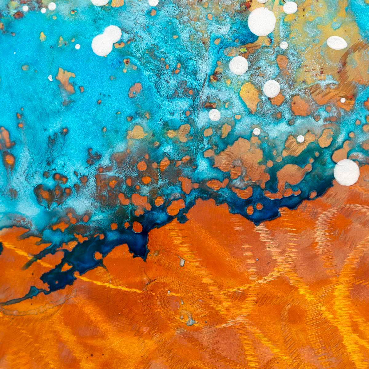 Cuprum XIV - Original - SOLD by artist Ken Rausch - Wyecliffe Galleries