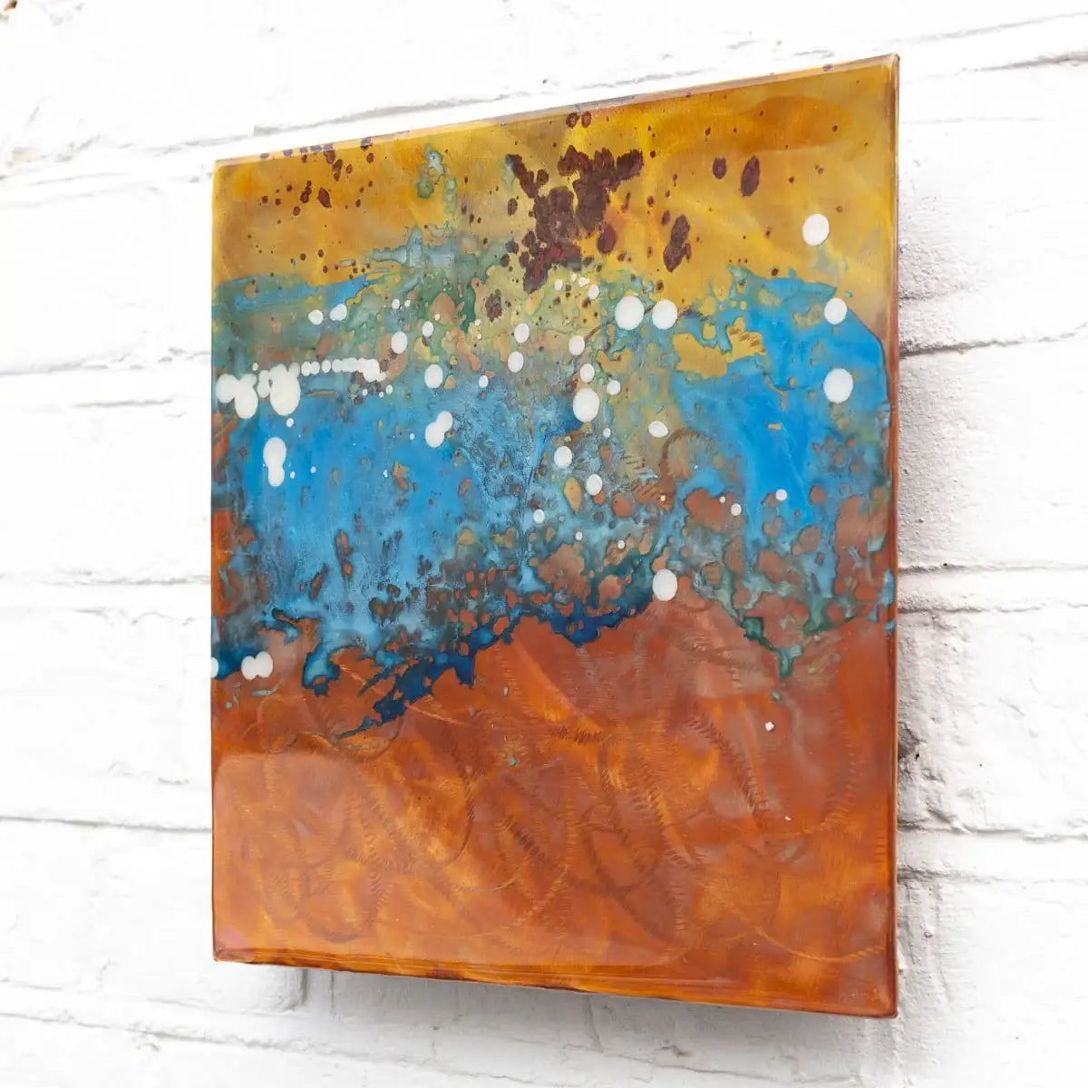 Cuprum XIV - Original - SOLD by artist Ken Rausch - Wyecliffe Galleries