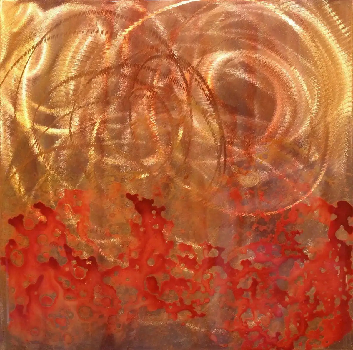 Cuprum XV - SOLD by artist Ken Rausch - Wyecliffe Galleries