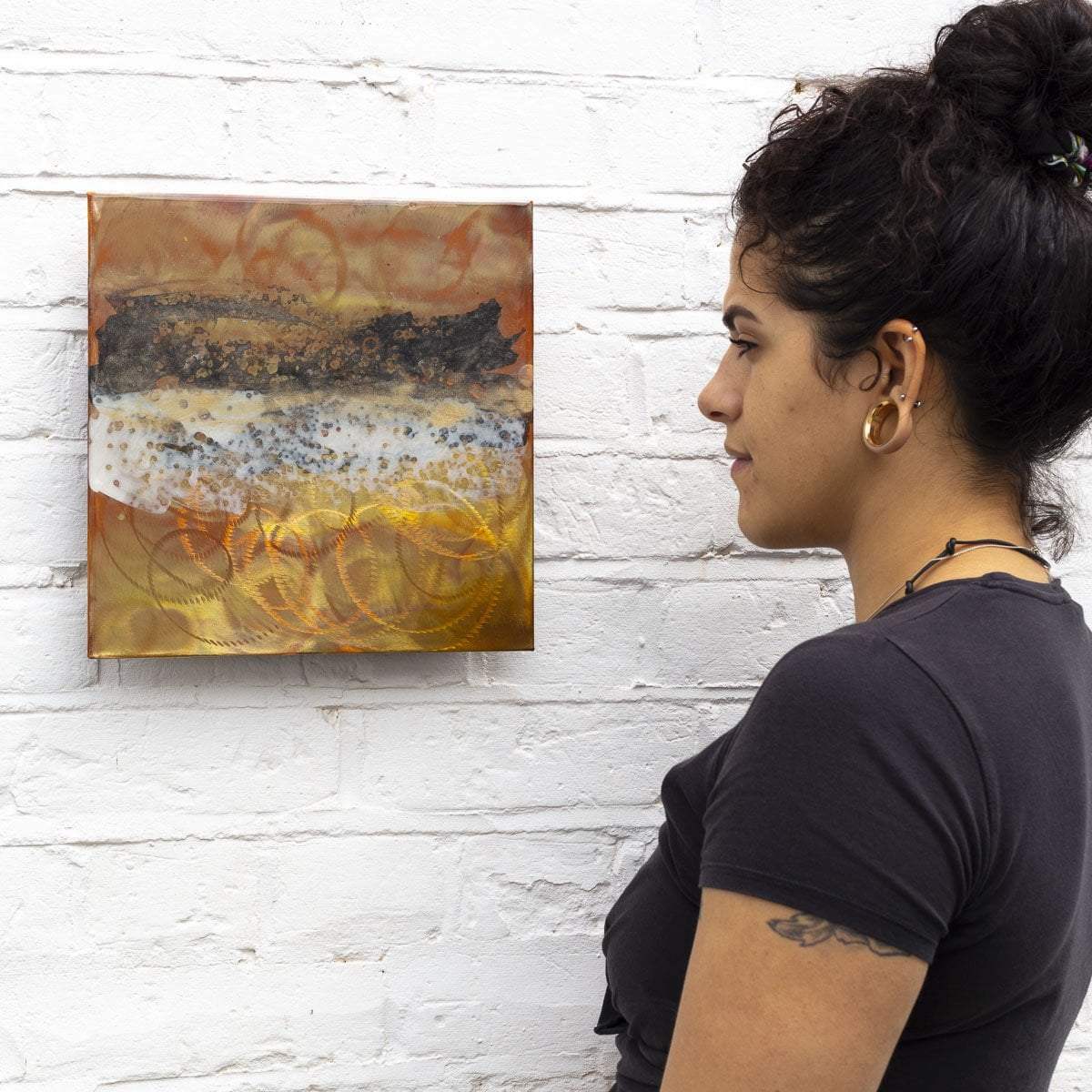 Cuprum XVI - Original by artist Ken Rausch - Wyecliffe Galleries