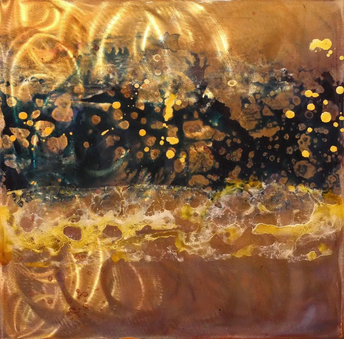 Cuprum XVII - SOLD by artist Ken Rausch - Wyecliffe Galleries