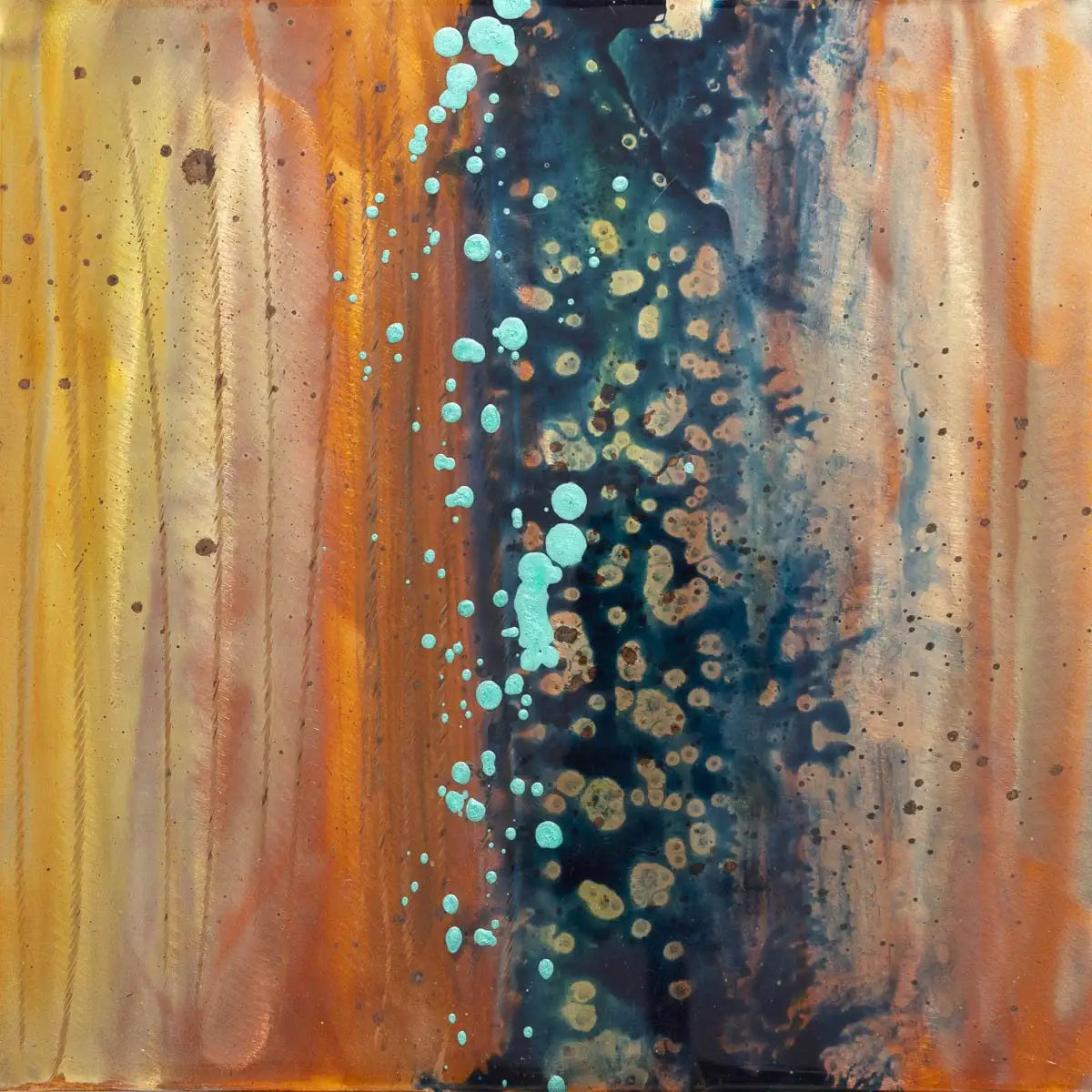 Cuprum XVIII - Original by artist Ken Rausch - Wyecliffe Galleries