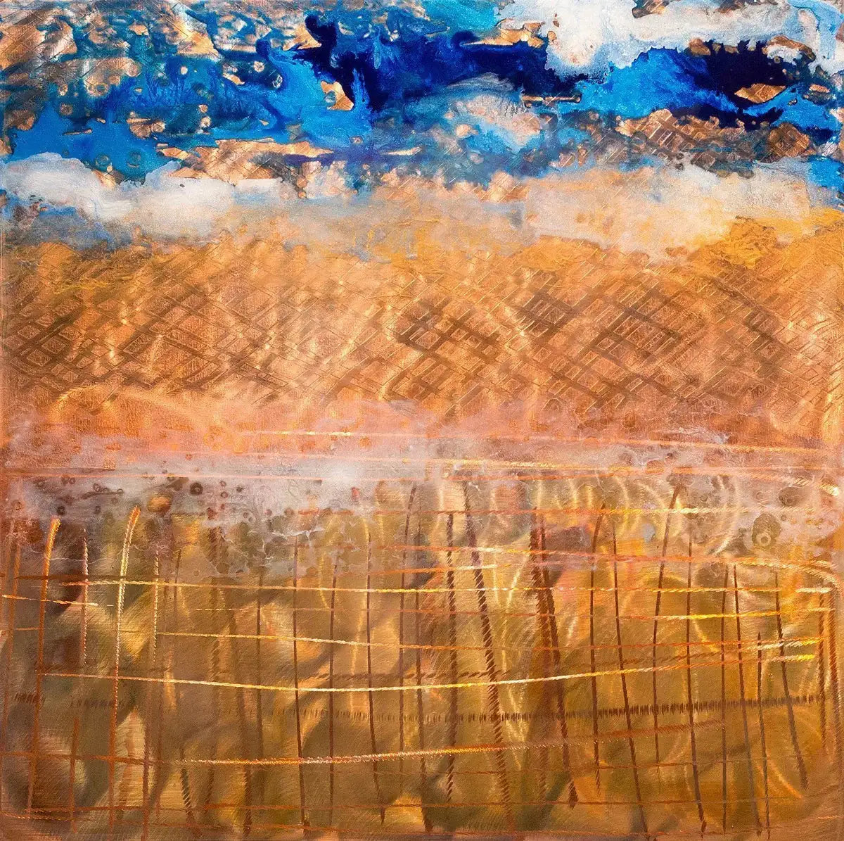 Deep Blue Sea - SOLD by artist Ken Rausch - Wyecliffe Galleries