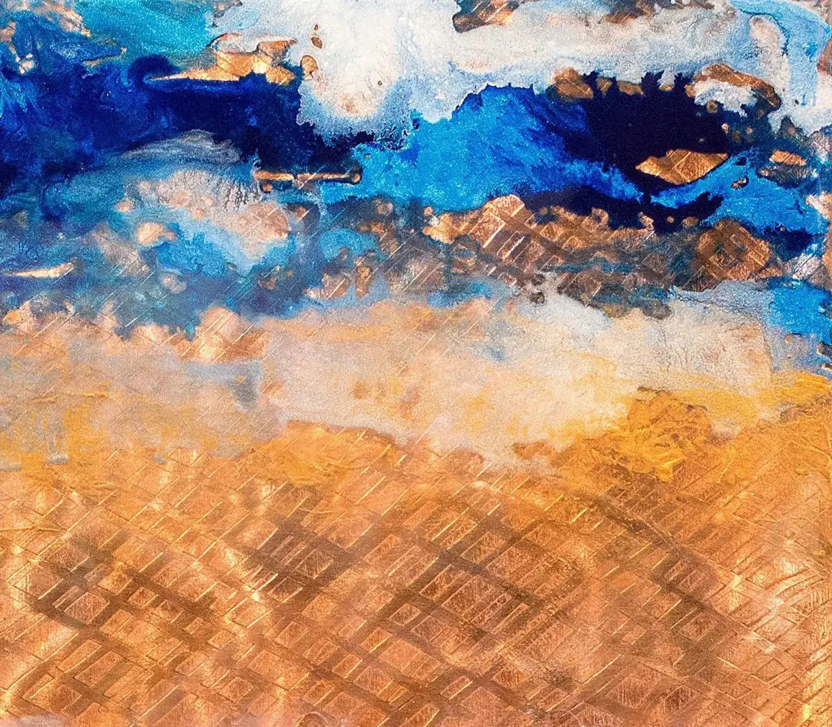 Deep Blue Sea - SOLD by artist Ken Rausch - Wyecliffe Galleries