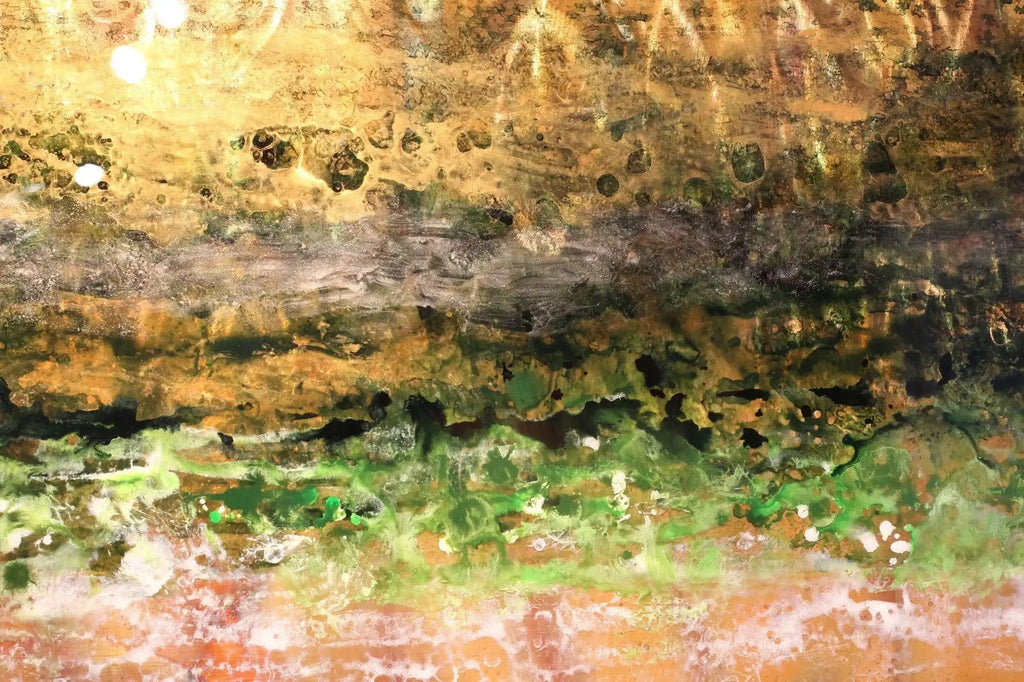 Emerald Copper - SOLD by artist Ken Rausch - Wyecliffe Galleries