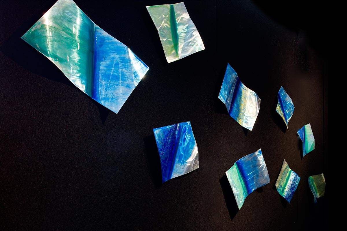 Fractured - Original Wall Sculpture by artist Ken Rausch - Wyecliffe Galleries