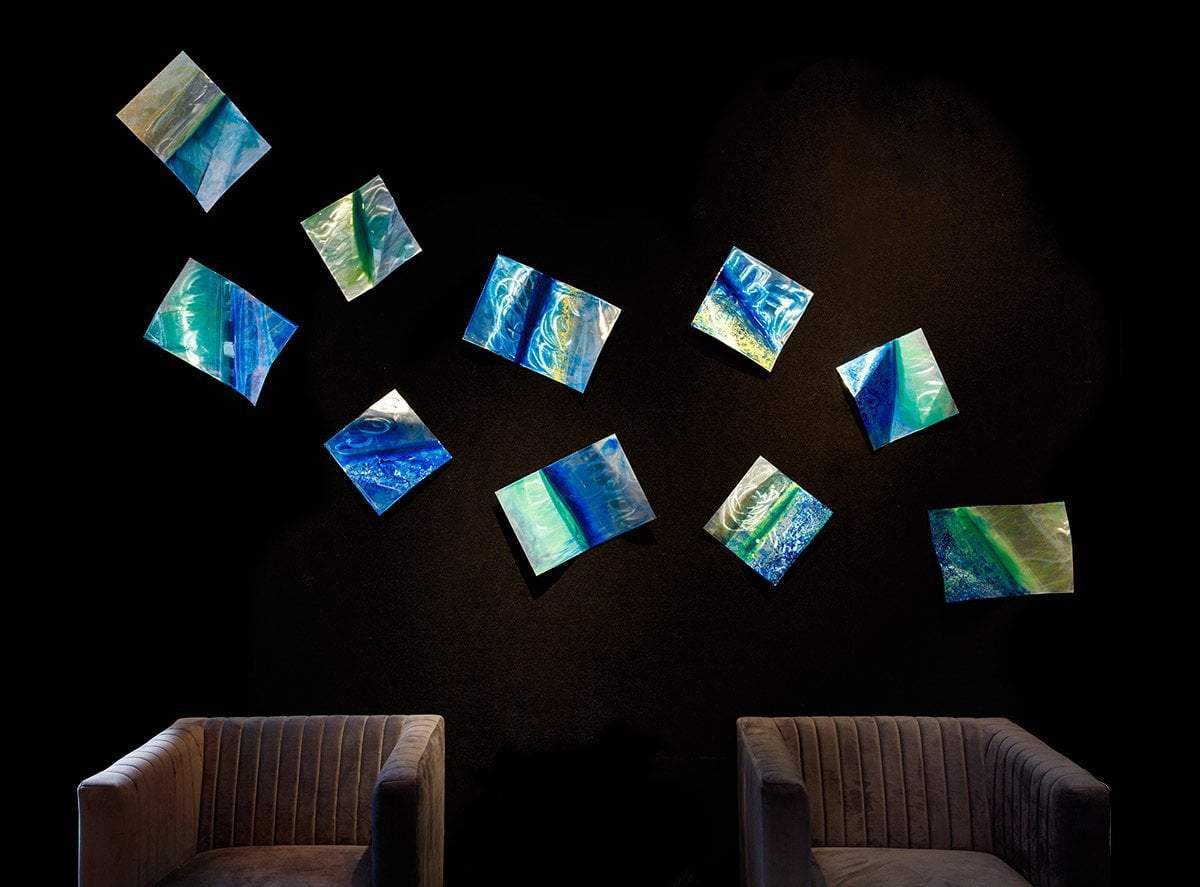 Fractured - Original Wall Sculpture by artist Ken Rausch - Wyecliffe Galleries