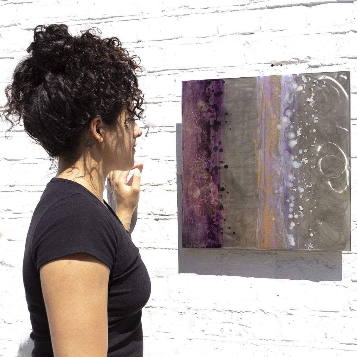 Glimmer II - Original by artist Ken Rausch - Wyecliffe Galleries