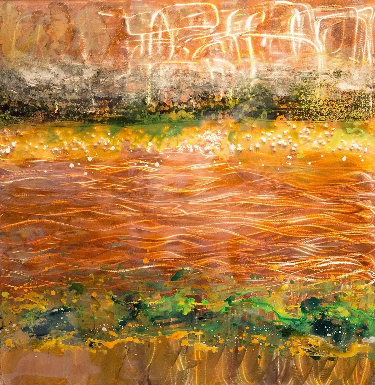 Green River - SOLD by artist Ken Rausch - Wyecliffe Galleries