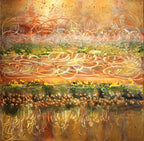 Greenscape - SOLD by artist Ken Rausch - Wyecliffe Galleries