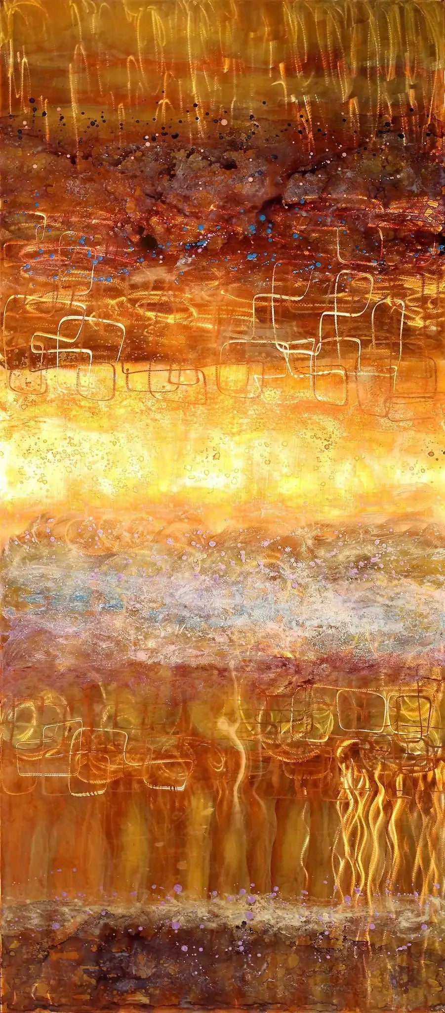 Heather Spray - SOLD by artist Ken Rausch - Wyecliffe Galleries