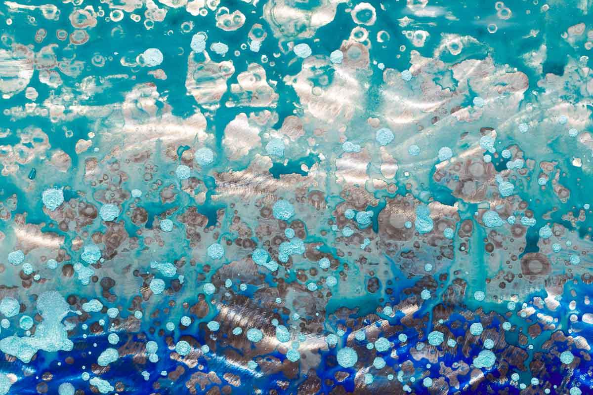 Nature's Waves - Original by artist Ken Rausch - Wyecliffe Galleries