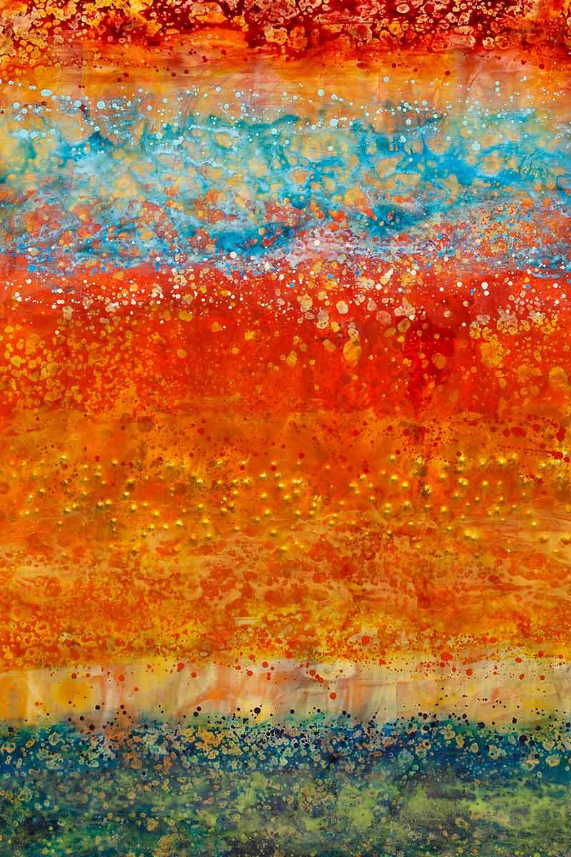 Infloresence - Original - SOLD by artist Ken Rausch - Wyecliffe Galleries