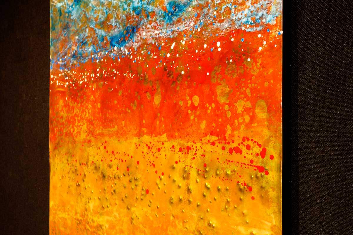 Infloresence - Original - SOLD by artist Ken Rausch - Wyecliffe Galleries