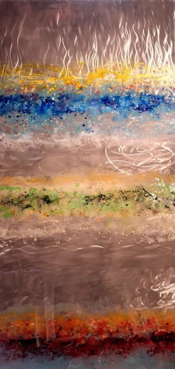 Silver Flux - SOLD by artist Ken Rausch - Wyecliffe Galleries