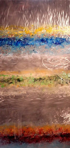 Silver Flux - SOLD by artist Ken Rausch - Wyecliffe Galleries