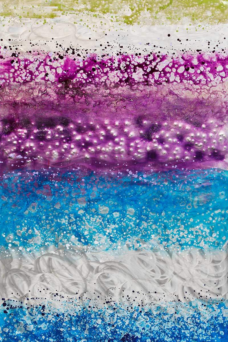 Streams of Silver - Original by artist Ken Rausch - Wyecliffe Galleries