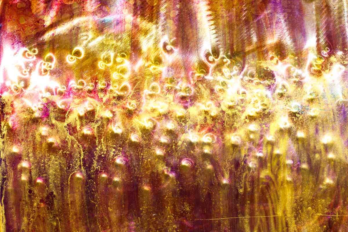 Waves of Copper - Original by artist Ken Rausch - Wyecliffe Galleries