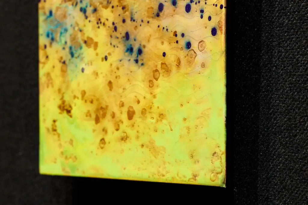 Waves of Copper - Original by artist Ken Rausch - Wyecliffe Galleries