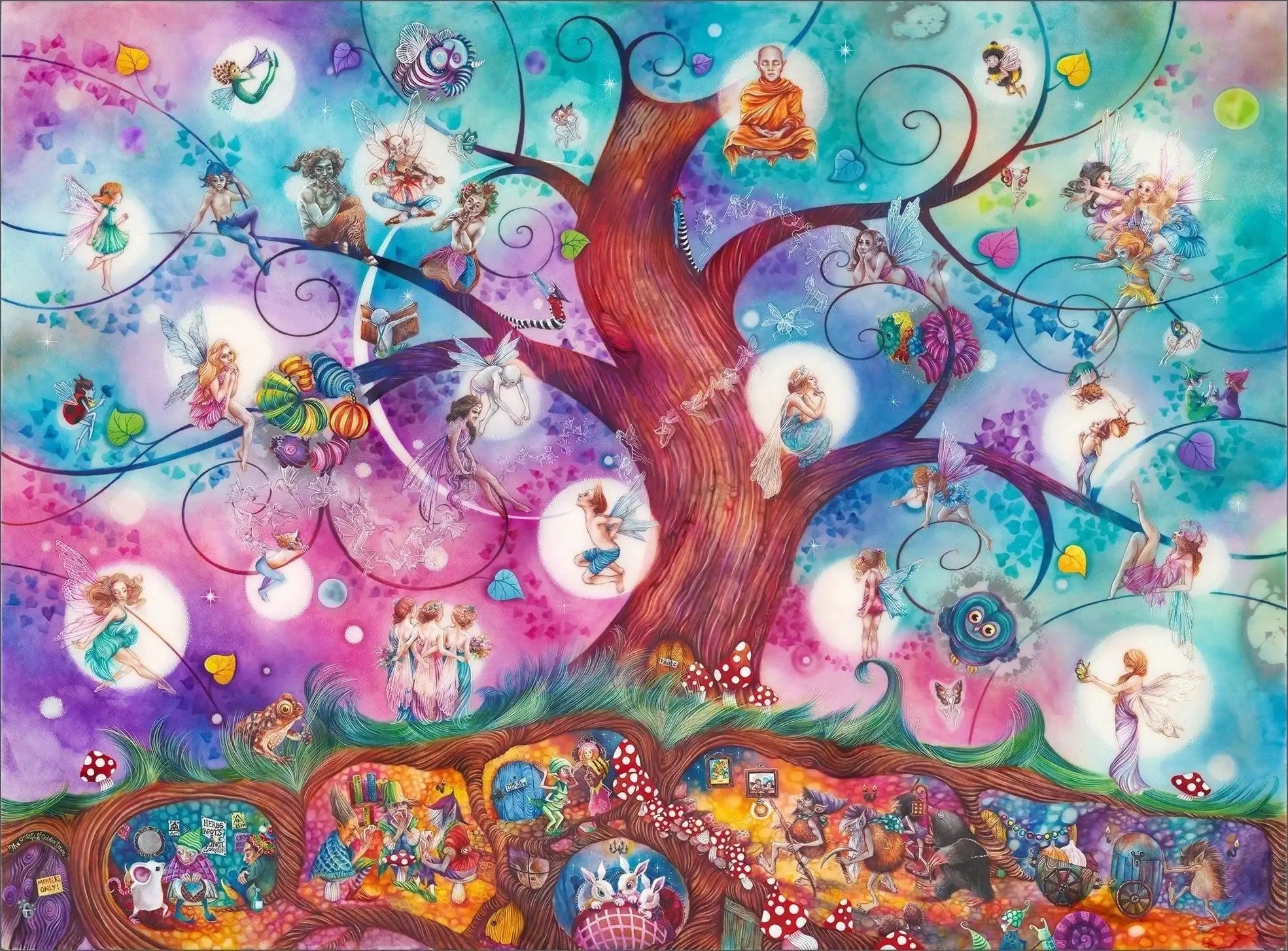 A Celtic Twilight - Original - SOLD by artist Kerry Darlington - Wyecliffe Galleries