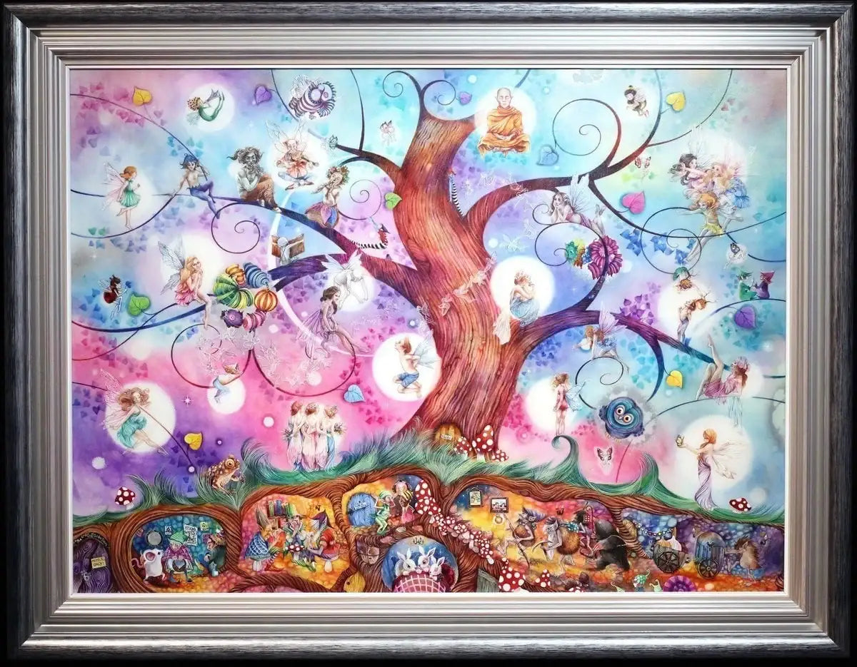 A Celtic Twilight - Original - SOLD by artist Kerry Darlington - Wyecliffe Galleries