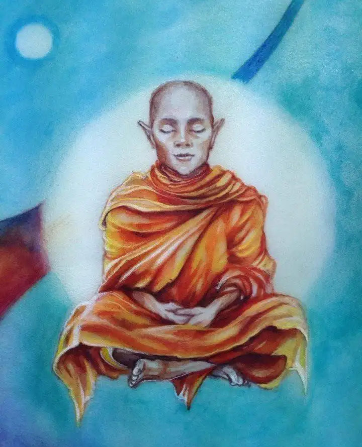 A Celtic Twilight - Original - SOLD by artist Kerry Darlington - Wyecliffe Galleries