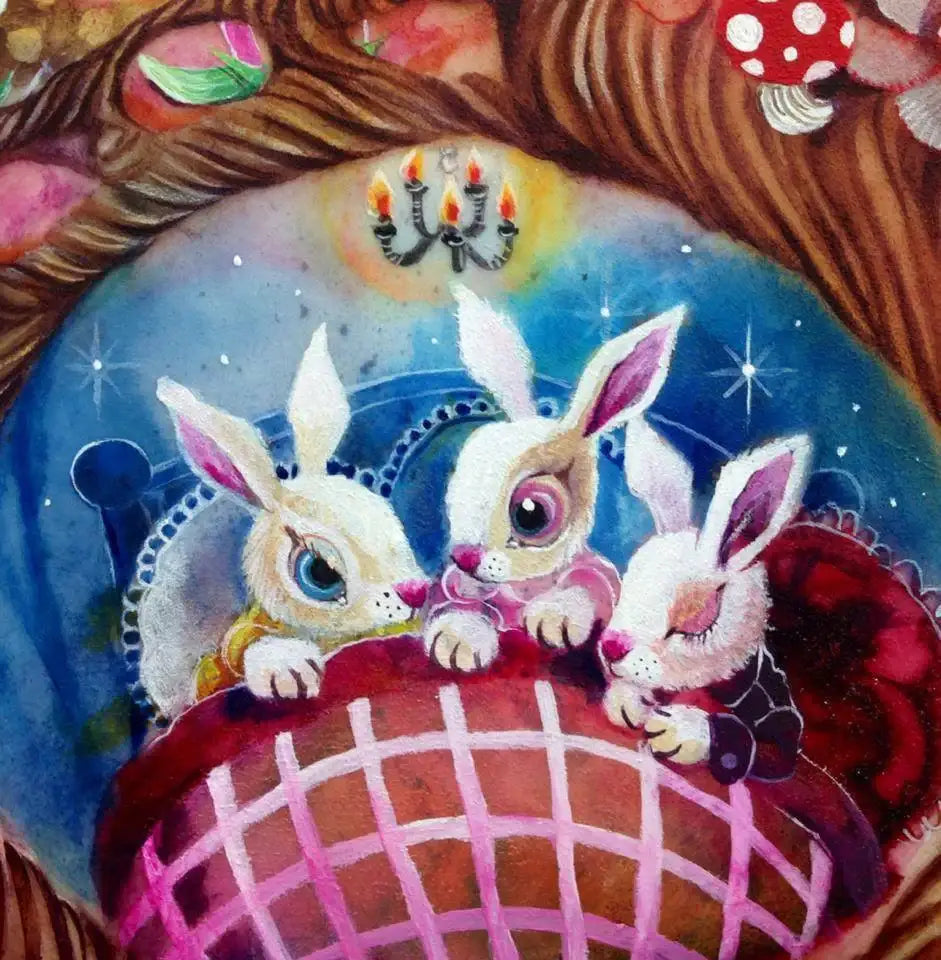 A Celtic Twilight - Original - SOLD by artist Kerry Darlington - Wyecliffe Galleries