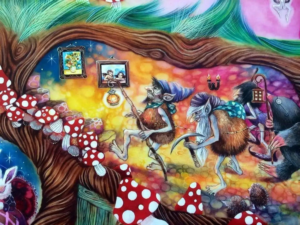 A Celtic Twilight - Original - SOLD by artist Kerry Darlington - Wyecliffe Galleries