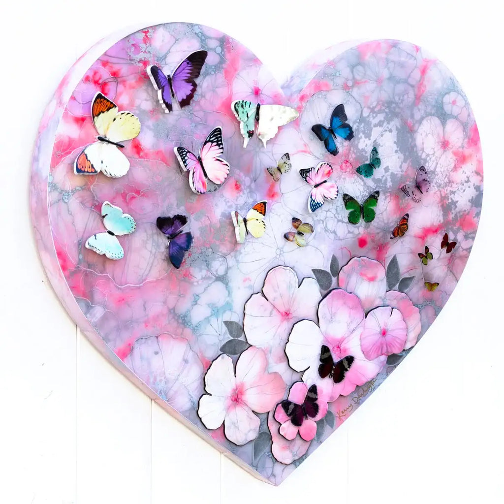 A Heart Full Of Love - Edition - SOLD by artist Kerry Darlington - Wyecliffe Galleries