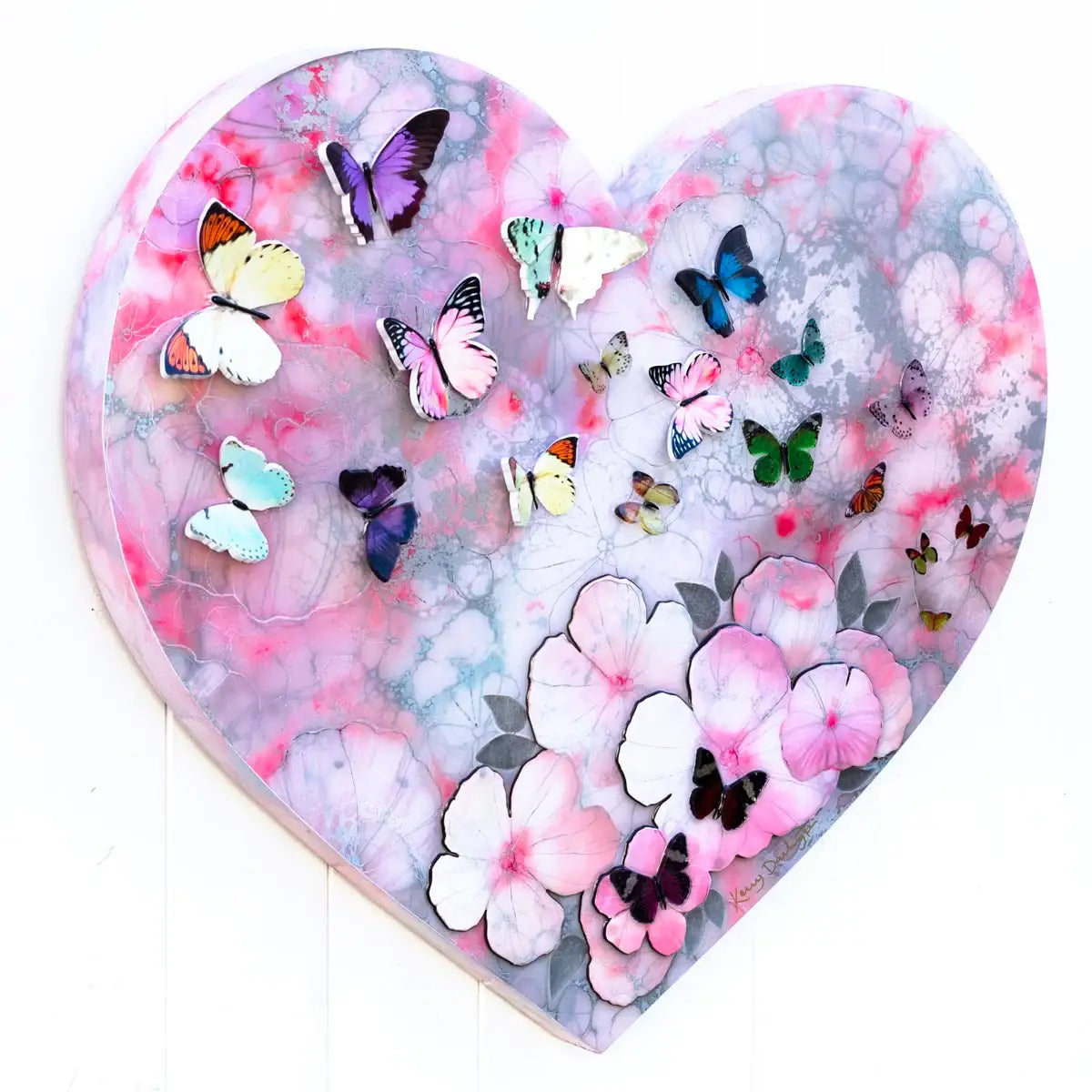 A Heart Full Of Love - Edition - SOLD by artist Kerry Darlington - Wyecliffe Galleries