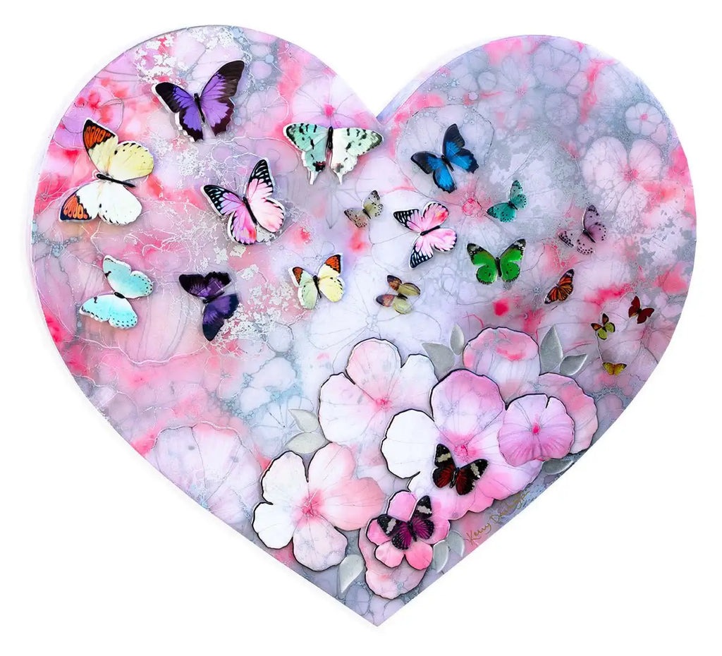 A Heart Full Of Love - Edition - SOLD by artist Kerry Darlington - Wyecliffe Galleries
