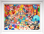 A Mad Tea-Party - Edition - SOLD by artist Kerry Darlington - Wyecliffe Galleries